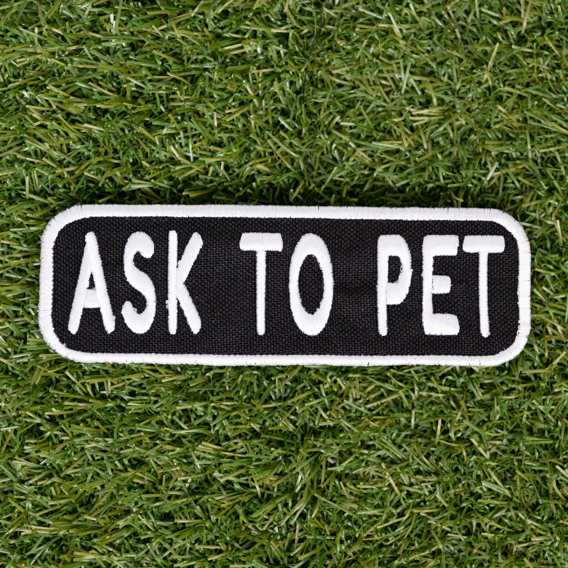 Ask to Pet 2x6 Patch K9 Sport Sack
