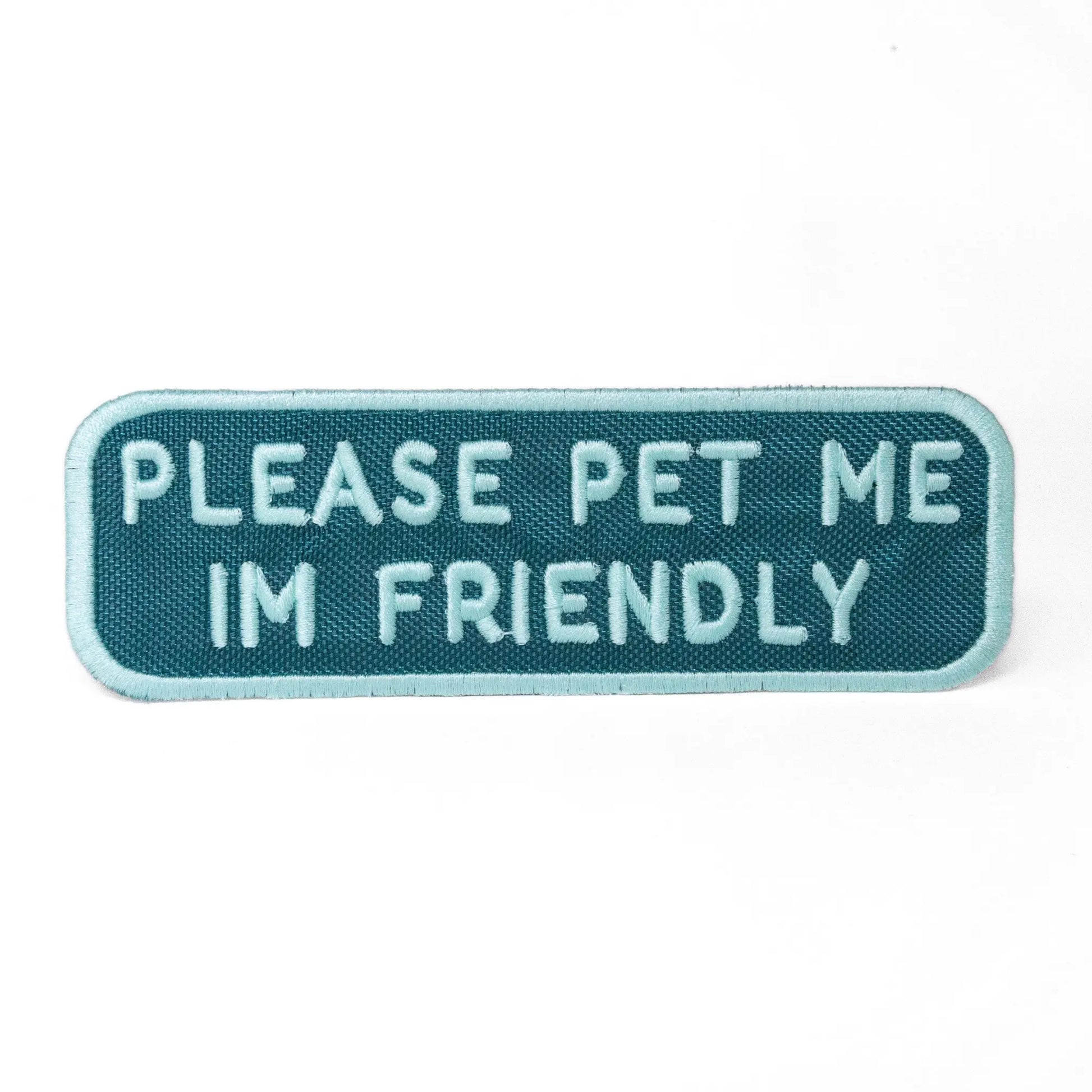 Please Pet Me Patch K9 Sport Sack