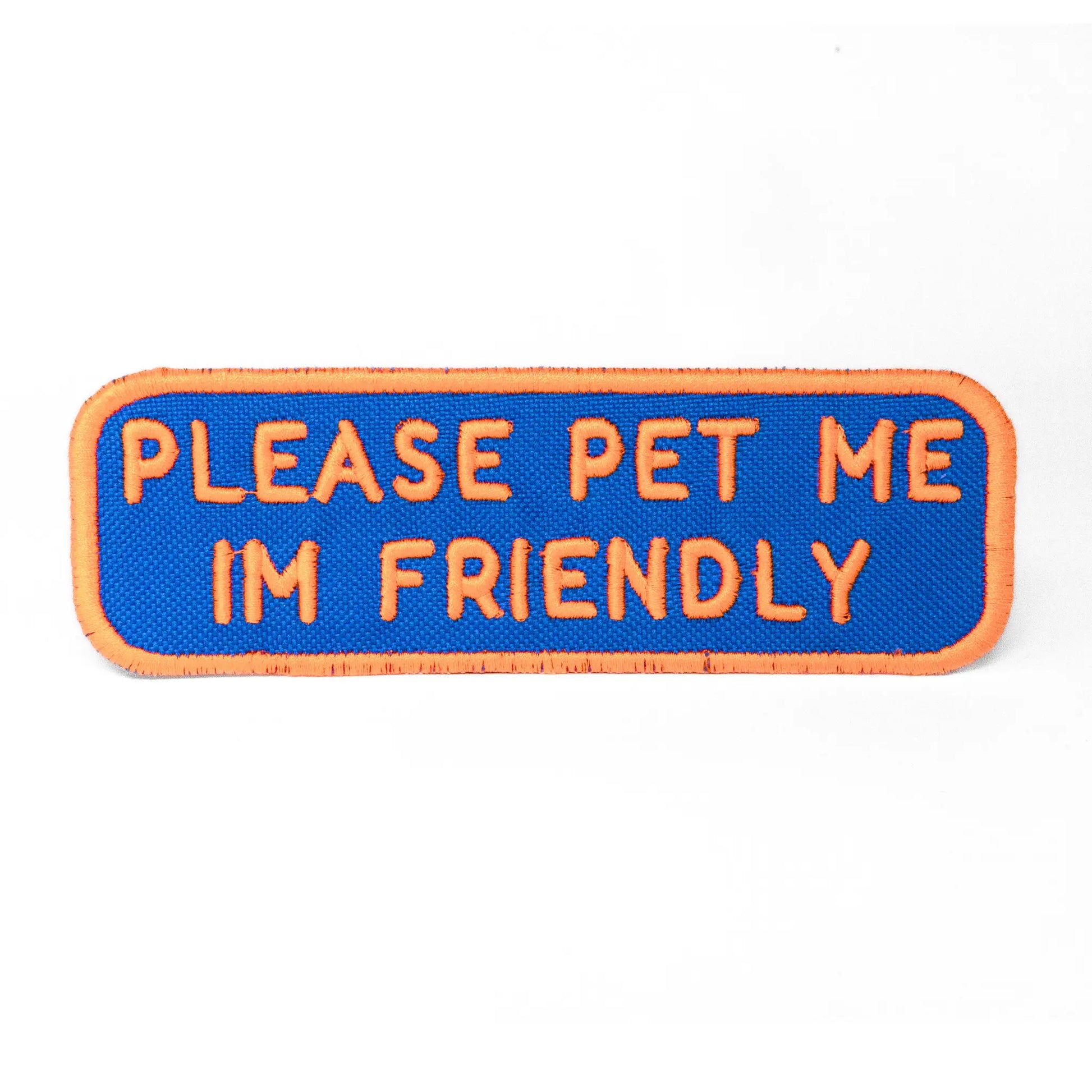 Please Pet Me Patch K9 Sport Sack
