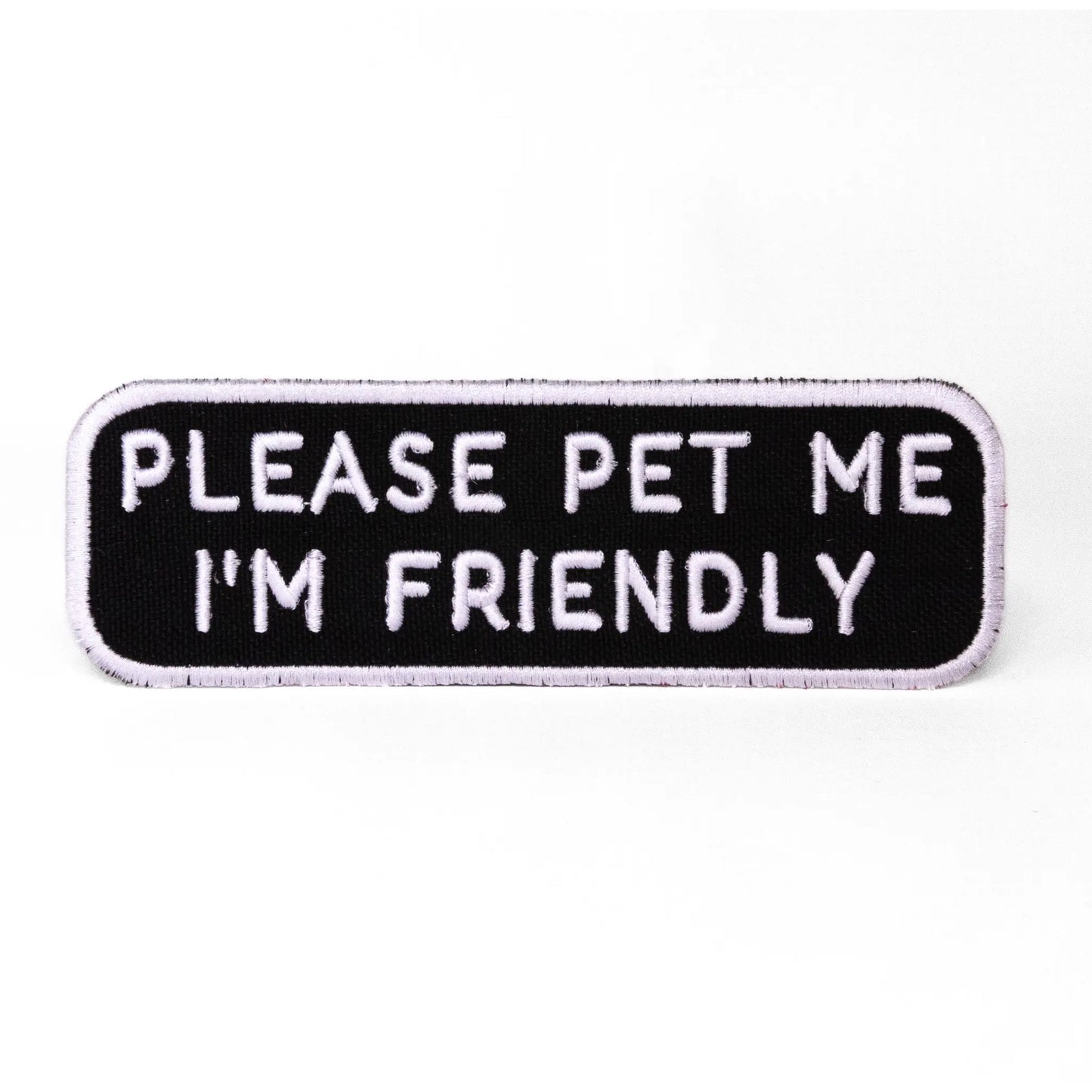 Please Pet Me Patch K9 Sport Sack