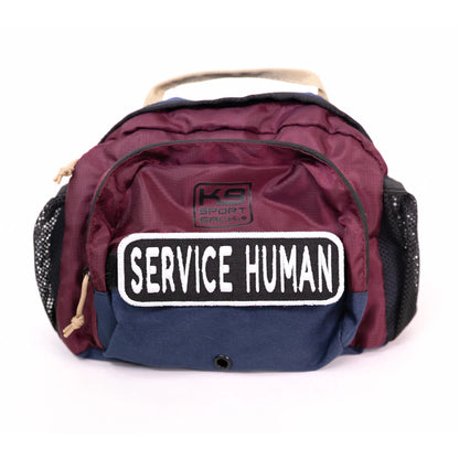 Service Human 2x6 Patch K9 Sport Sack