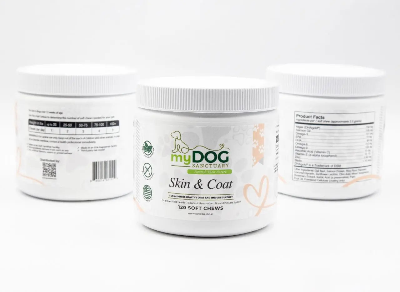 Radiant Refuge Skin & Coat Chews My Dog Sanctuary