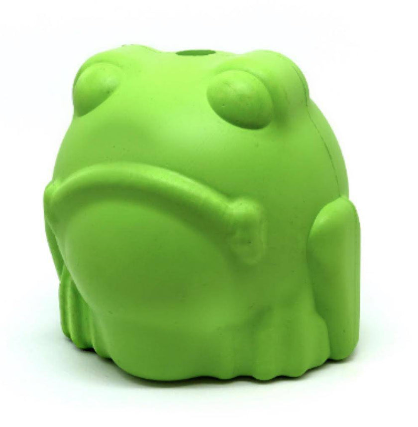 Bull Frog Dog Chew Toy & Treat Dispenser - USA Made | SodaPup