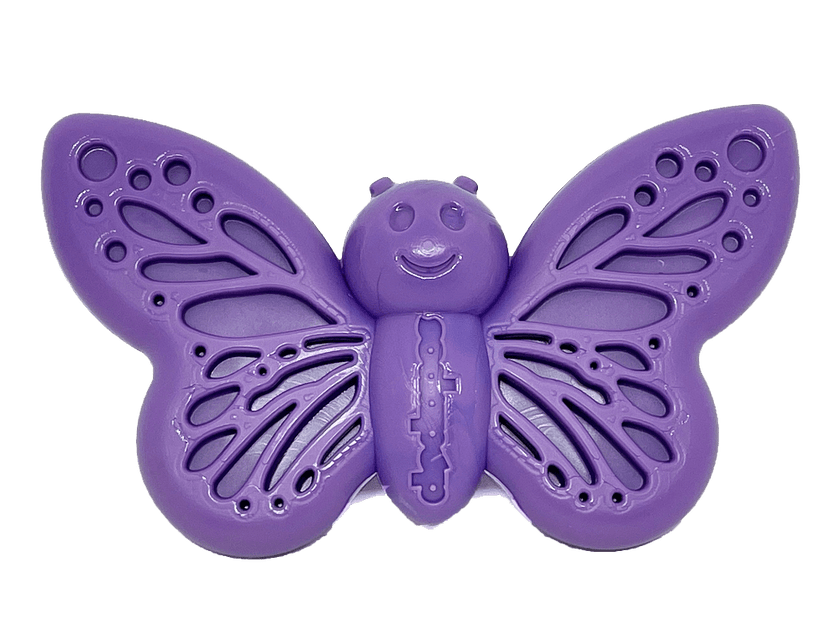 Butterfly Nylon Chew & Enrichment Toy | 2-in-1 for Aggressive Chewers | SodaPup