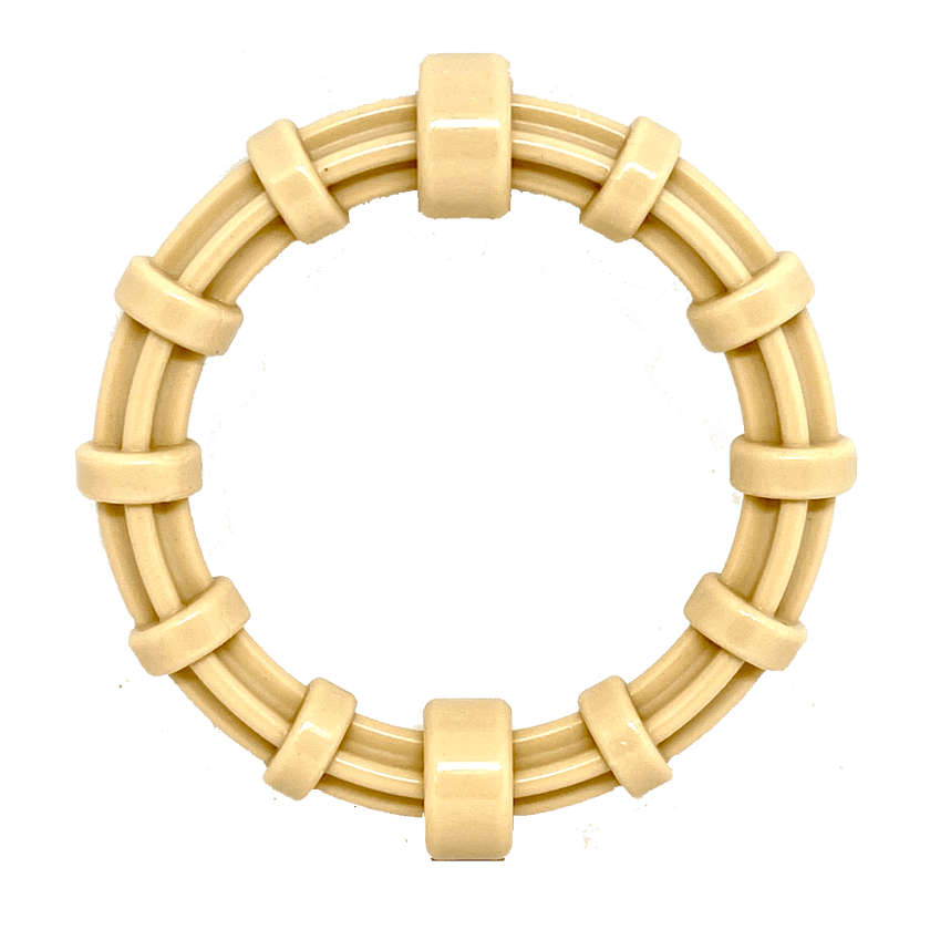 Chicken Flavored Teething Ring for Puppies & Aggressive Chewers | USA Made