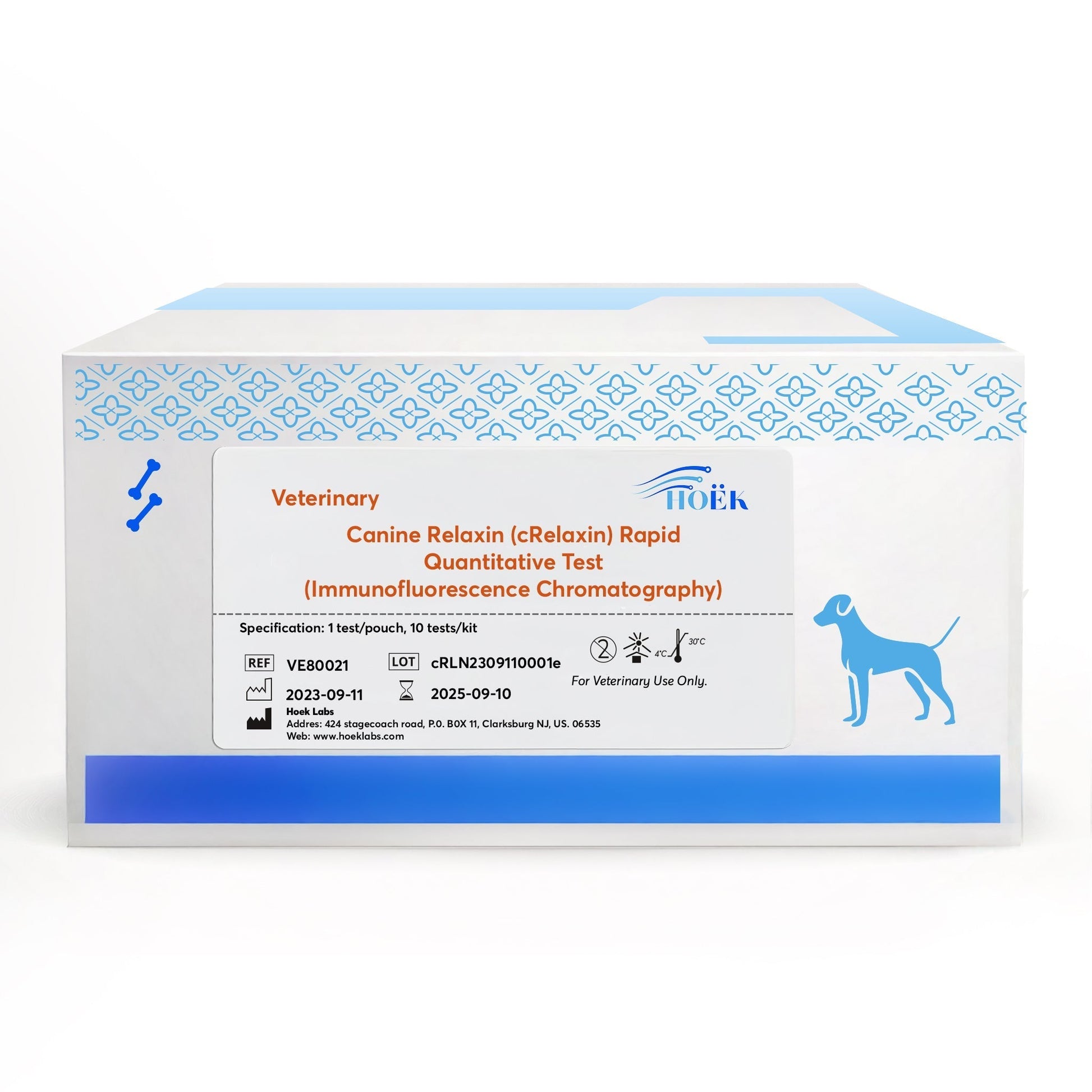 Pre-order (Ships 11.30.2025) Hoëk VET-IF 1 Veterinary Immunofluorescence Analyzer (Tests for canine progesterone & pregnancy)* PRE-ORDER* Horizon Animal Care