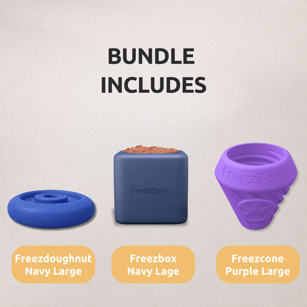 Tough Chewer Bundle - Extra-thick natural rubber for power chewers