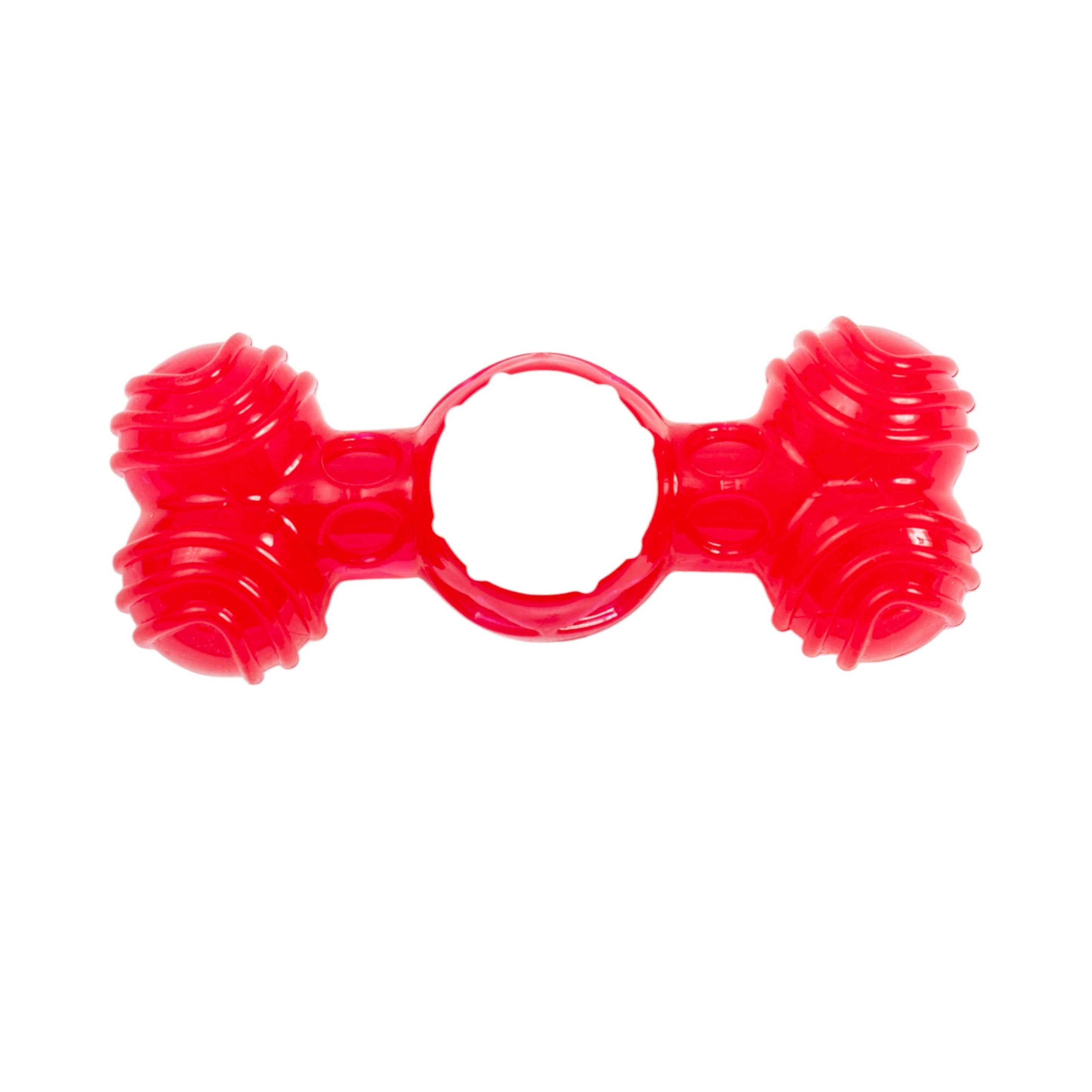 Country Living TPR & Nylon Quacker Bone Chew Toy for Dogs – with Engaging Quacking Sound