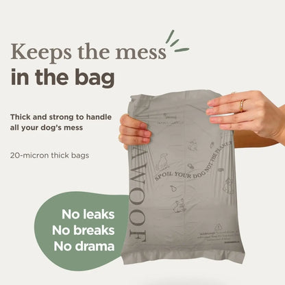 Waste Bags - Biodegradable and Compostable Nina Woof