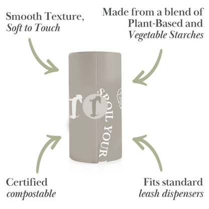 Waste Bags - Biodegradable and Compostable Nina Woof