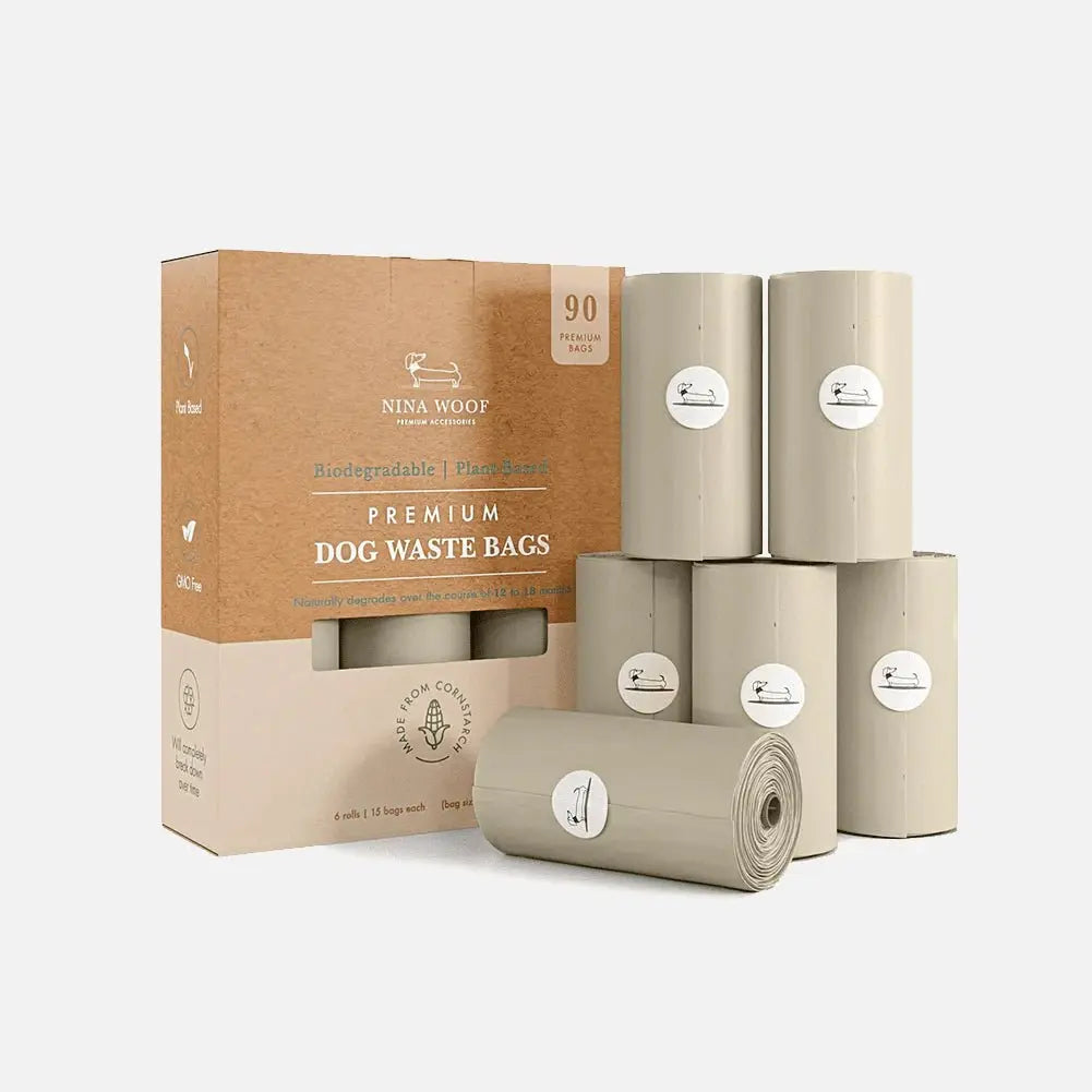 Waste Bags - Biodegradable and Compostable Nina Woof