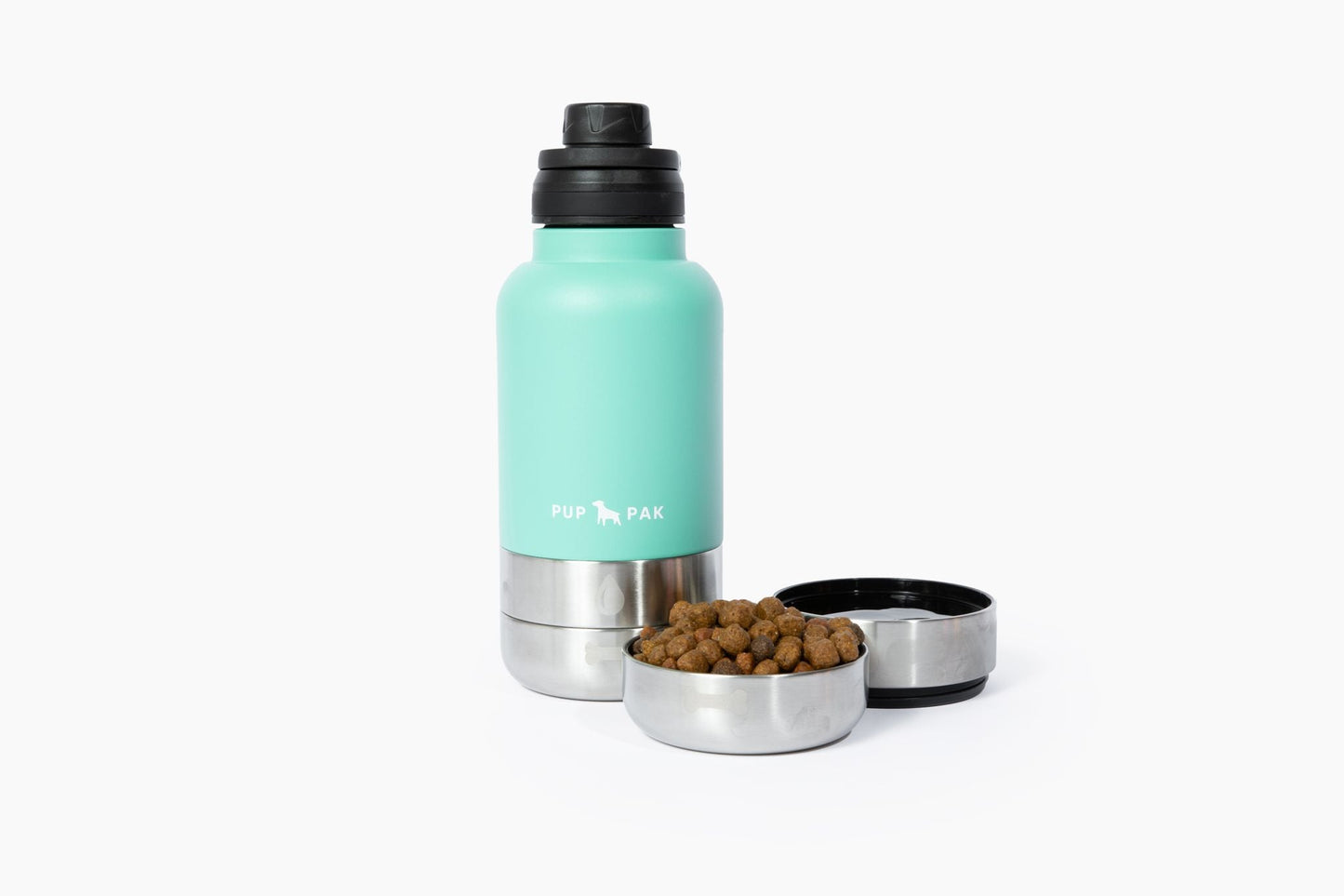 Pup Pak Dog Water Bottle with Detachable Bowls Pup Pak