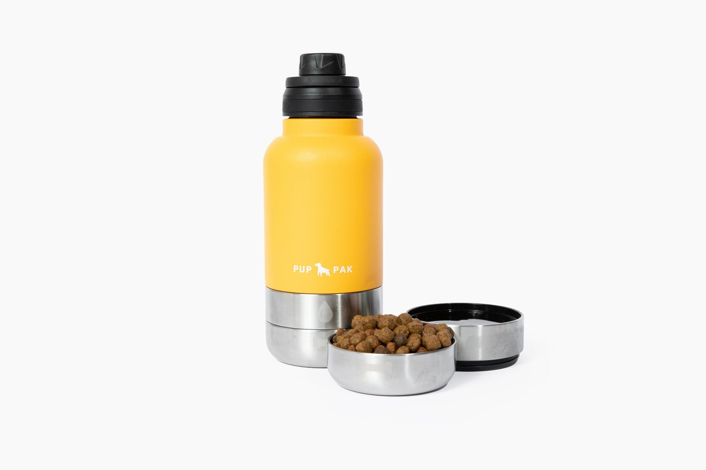 Pup Pak Dog Water Bottle with Detachable Bowls Pup Pak