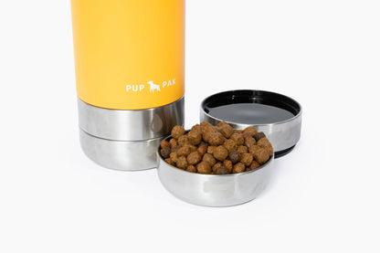 Pup Pak Dog Water Bottle with Detachable Bowls Pup Pak