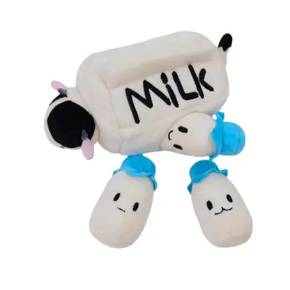 Milou & Lumi Pet Plush Chew Toy - Milk Dr. Milou
