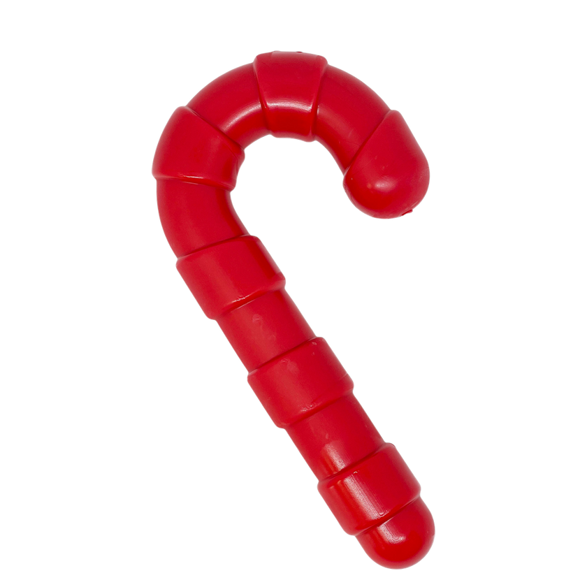 Candy Cane Nylon Dog Toy for Aggressive Chewers | USA Made | SodaPup